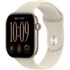 APPLE WATCH SERIES 12 2026 GPS CASSA 46MM IN ALLUMINIO ORO CHIARO CON CINTURINO