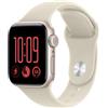 Apple Watch SE 3 GPS + Cellular 40mm Starlight Aluminium Case with Sand Sport Ba