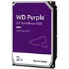 Wd HARD DISK SATA3 3.5" 2000GB(2TB) WD23PURZ WD 64MB CACHE 5400RPM PURPLE VIDEOSORV