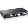 ZYXEL SWITCH MANAGED 24 PORTE GIGABIT, DESIGN SENZA VENTOLE, DESKTOP, NEBULAFLEX