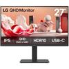 LG MONITOR 27 LED IPS 16:9 QHD 5MS 350 CDM, PIVOT, DP/HDMI, USB-C, MULTIMEDIALE