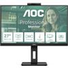 AOC MONITOR 27 LED IPS QHD 16:9 4MS 350 CDM, WEBCAM, PIVOT, DP/2HDMI, MULTIMEDIA