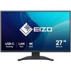 EIZO MONITOR 27 LED IPS 16:9 4K UHD, 5MS 350 CDM, PIVOT, USB-C, DP/HDMI, MULTIME