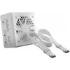 Corsair CP-9020338-EU 840440430964 RM850e (3rd Gen) White (weiß, 1x 12-Pin High Power GP