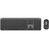 Logitech MK950 Signature Slim tastiera Mouse incluso Ufficio RF senza fili + Blu