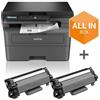 Brother DCP-L2627DWXL stampante multifunzione Laser A4 1200 x 1200 DPI 32 ppm Wi