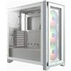 Corsair iCUE 4000X RGB Midi Tower Bianco