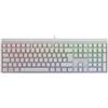 CHERRY MX 2.0S RGB tastiera Giocare USB QWERTZ Tedesco Bianco