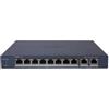 HIKVIS SWITCH 8P LAN GIGABIT HIKVISION DS-3E1510P-EI 8P RJ45 POE -2P GIGABIT RJ45 - L2
