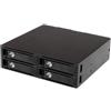 StarTech.com Backplane mobile per rack hot-swap 5,25\" a 4 alloggiamenti HDD SAT