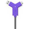 no name Logitech Switch Trasmettitore e Ricevitore Av Nero-Viola