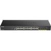 D-LINK DGS-1250-28X GESTITO L3 GIGABIT ETHERNET (10/100/1000) NERO