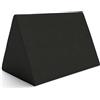 POKAR Divano Modulare per Bambini Sofa Trasformabile e Componibile con Fodera Rimovibile Creativi per Sala Giochi Divanetto per Bambini con Cuscino in Schiuma | Cuscino a Triangolo | Nero