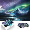 AITEXI Puzzle da 1000 pezzi per adulti Aurora boreale per il giocattolo di sfida del gioco educativo Collezione di artisti, Belle arti 52x38cm