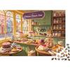 DAFUfbw Bakery Puzzle 1000 Piece Materiale riciclabile Dessert Shop Adult Jigsaws Family Gaming Time Props Interessante Gioco familiare for Donne 52x38cm/1000pcs