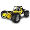 CaDA Ferngesteuerter Buggy in Gelb (Allradantrieb) - Klemmbausteine - ArtikelNr. C51043W, Teileanzahl: 522