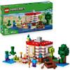 LEGO Minecraft Casa nella giungla esplosiva 21275 | Giochi per bambine da 8 anni, con Steve, Creeper, Zombie, funzione TNT e barca giocattolo, regalo per gamer, 287 pezzi