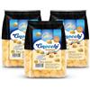 Glua Kepasta Gnocchi Keto Senza Glutine, con Konjac e Farina di Mandorle, 3 Confezioni da 200 g (600 g), Cottura in circa 1 Minuto