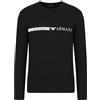 Emporio Armani Maglietta Uomo 111984 2F525, T-Shirt Manica Lunga, Girocollo