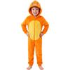Get Trend Pokemon Pigiama Intero Bambini, Onesie Costume in Pile | Pikachu, Charmander, Bulbasaur, Squirtle, Tuta Intera con Cappuccio, Morbida e Comoda per Halloween, Carnevale e Cosplay