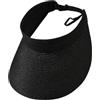 TAGVO Cappello da Sole Donna, Cappello di Paglia Pieghevole Protezione UV, Cappello Visiera Tesa Larga Regolabile Cappello Coda di Cavallo, TraspirantCappello da Spiaggia Outdoor Berretto Estivo