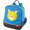 Sigikid Mädchen und Jungen, Kinder-Rucksack mit Tiermotiv Tiger, empfohlen für 2-5 Jährige, Blau, 25202 Mini Zaino con Motivo Animale, Blu/Tigre, 23x20x10 cm Unisex-Bambini
