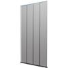Windhager tenda telescopica per porte - 120 x 250 cm - antracite - zanzariera porta finestra, tenda per porta, tenda zanzariera, tenda antimosche - senza forare