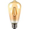 V-TAC VT-1968 Lampadina LED filamento 8W E27 ST64 bianco caldo 2200K - 214421