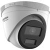 Hikvision HiWatch Telecamera IP Turret ColorVu 2MP PoE Luce Bianca 30 m IP67 HWI-T229HA
