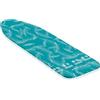 Leifheit Copriasse da Stiro Thermo Reflect S/M, 125 x 40 cm | Riflette vapore e calore per stirare più rapidamente, imbottitura molton 3 mm, Easy Fit con clip, Oeko-Tex, Air Board