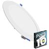 LED ATOMANT 10x Downlight LED Incasso Foro 200mm 20W Bianco Neutro | Diametro 220mm, 4500K, 1800 lumen, Driver incluso