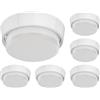 ledscom.de 6x GX53 zoccolo INEL rotondo 90mm Ø incl. lampada LED 10,301W 1212lm bianco
