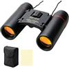 Sekmore Mini binocolo 30 x 60, prisma BAK4, ottica FMC, compatto, pieghevole e | Campo visivo per adulti, 126 m/1000 m, propulsione media e bilanciamento diottrie, con custodia, per bird watching, viaggi