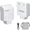 Godox iM22 - Mini flash per fotocamera, con batteria integrata | GN10, ricarica USB-C, 5 livelli di potenza, 440 flash a piena potenza per fotocamera Fuji Sony Nikon Canon Olympus (iM22