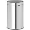 Brabantia TOUCH BIN NEW RECYCLE pattumiera 23 + 10 litri - Matt Steel