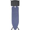 Brabantia ASSE DA STIRO B 124 x 38 cm, per caldaia a vapore - Denim Blue