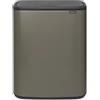 Brabantia BO TOUCH BIN pattumiera 60 litri - Platinum