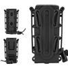 PORTA CARICATORE PER PISTOLA PER CINTURA PANTALONI REGOLAZIONE tattica MOLLE 9mm