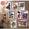 Dragon Ball EX Tempio Sopra Le Nuvole Set Di 8 Fogli Visivi Da GIAPPONE
