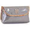 ALVIERO MARTINI PRIMA CLASSE POCHETTE #BEAUTY PICCOLO CON PATTA NAPPA SINTETICA GLITTER ACCIAIO