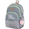 Sportandem Zaino Colegio Privata Party | Zaino doppio scomparto adattabile a trolley per zaini scolastici, tasca frontale e lucchetto Numerico di sicurezza - Misure 32 x 44 x 14 cm