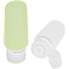 Travelon set di 2 tubi di Smart, 85 gram, Green/Clear (verde) - 12653 450