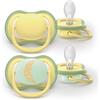 PHILIPS SpA Philips avent succhietti ultra air giorno e notte +18m 2 pezzi - AVENT - 951310539