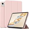 QJONSIU Cover Compatibile con Honor Pad X9a, Funzione Stand, Antigraffio Protettiva in TPU, Ultra Sottile Intelligente Kickstand Case-Rosa