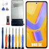 ERYNK Display LCD per VIVO V40 SE [Nessuna funzione di impronta digitale] [6.67] display LCD Touch Screen Digitizer con set di attrezzi