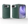 ESHUYI Custodia Rigida in PC per iPhone Duo | Scudo Antibatterico, Texture Delicata al Tatto, Cover Slim Antigraffio e Antiurto, Verde