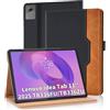 Vkooer Custodia per Lenovo Idea Tab 11 pollici 2025 (TB-336ZU TB-336FU), in pelle PU, con aletta a libro multiangolo, per Lenovo Idea Tab 2025, colore: Nero