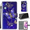 SIENIANLINE Cover per Xiaomi Redmi Note 12s 4G custodia portafoglio Farfalla | Chiusura magnetica, Scomparti carte, Funzione supporto, Pelle PU flip cover per Redmi Note 12s 4G