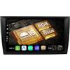 BXLIYER SXAUTO [6GB+128GB, Octa-Core] Android 16 IPS Autoradio Per VW Golf 6 (2008-2016) - Senza fili CarPlay/Android Auto - LED Camera + MIC - DAB Volante 360-CAM Bluetooth Fast-Boot DSP - 2 Din 9 Pollici