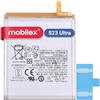 MOBILEX® Batteria EB-BS918ABY per Samsung Galaxy S23 Ultra 5G | 5000mAh - OEM | Batteria Interna con Adesivo | Capacità Originale